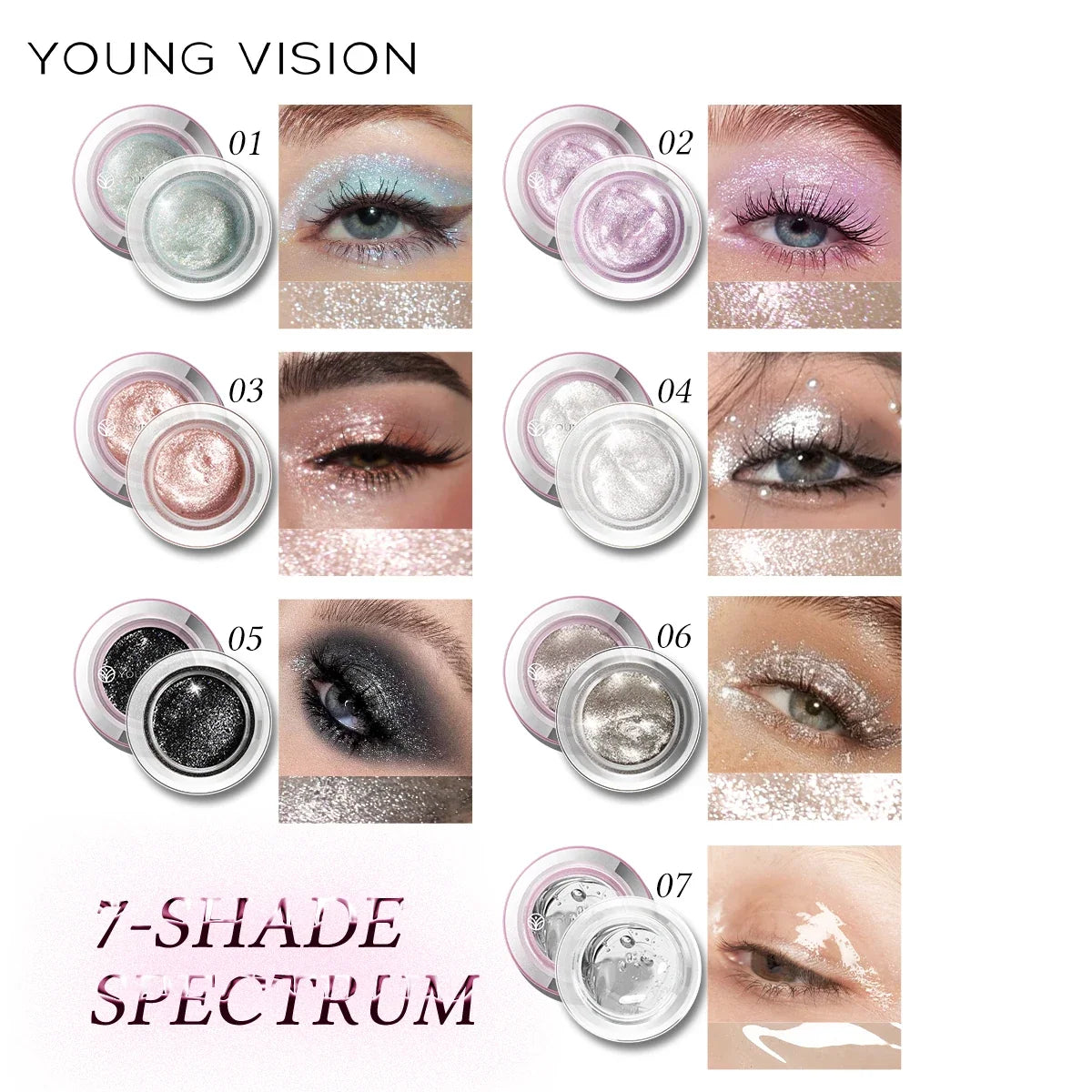 Shiny high gloss liquid by Blushimmer for face and body with quick-drying, long-lasting brightening and radiant finish.