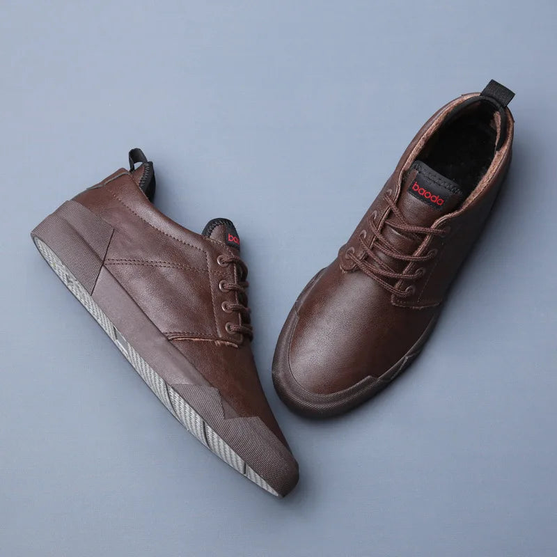 Winter Men Shoes Fashion Comfortable Non-slip Sneakers Breathable Casual Shoes for Men Size Office Driving Shoes Tenis Masculino