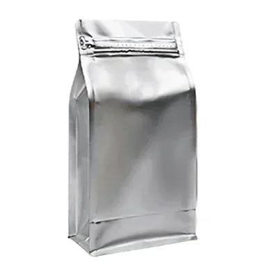 50pcs Smell Proof  Aluminium Foil Coffee Bean Powder ZipLock Packaging With Valve 125g 250g 500g 1kg Chocolate Tea Nut Bags