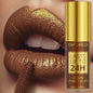 Blushimmer 14-color glitter metallic lip gloss set featuring shiny, long-lasting, waterproof liquid lipsticks and lip oils for a sparkling look.