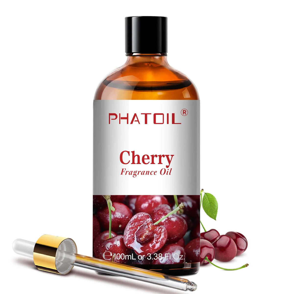 Blushimmer PHATOIL aromatherapy fragrance oils in coconut, vanilla, strawberry, cherry, and lemon scents for diffusers and candles.