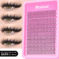 Blushimmer WOSHEER Lash Clusters Kit with spiky eyelash extensions and manga-style volume clusters for DIY lash extensions.