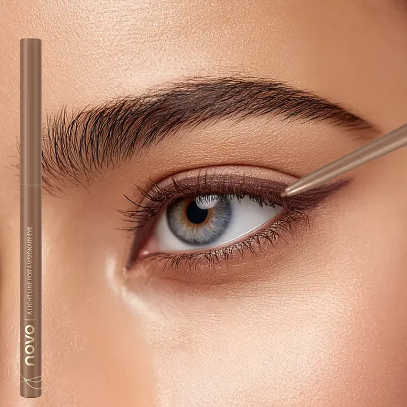Waterproof Eyeliner Gel Pencil, Long Lasting and Smudge-Proof, Easy Twist Application For Bold, Create Perfect Eye Makeup
