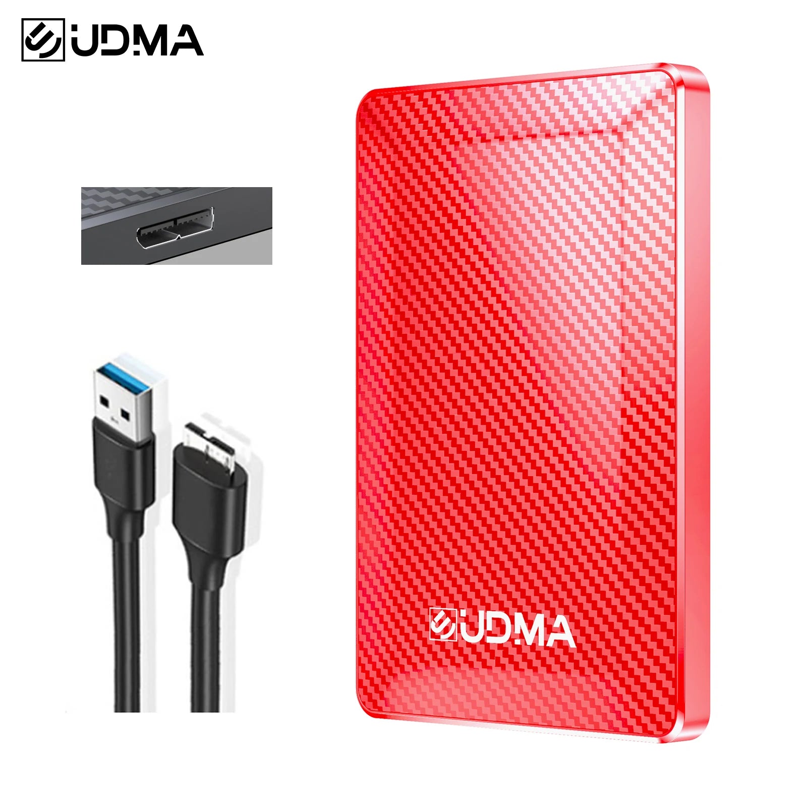 UDMA USB 3.0 External Hard Disk Drive 320GB/500GB/1TB Storage Capacity - Durable HDD - For PC & Laptop - Ideal for Data Backup