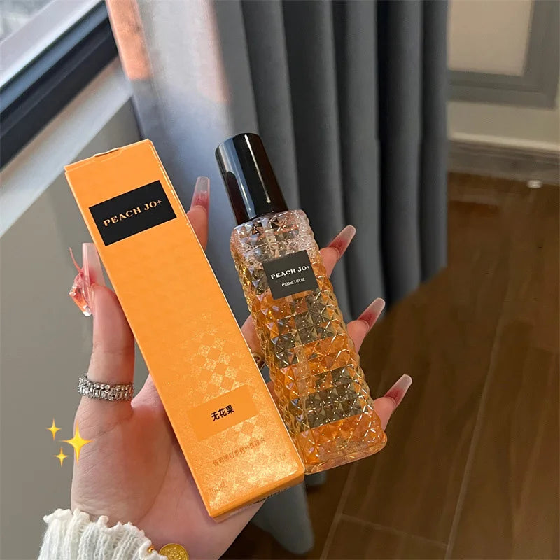 Blushimmer French Rivet Series floral perfume for women, elegant bottle of Eau de Toilette with lasting fragrance and deodorizing qualities.