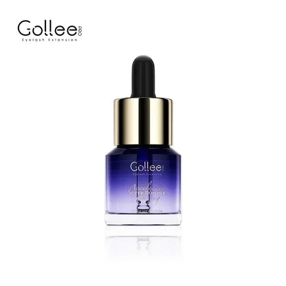 Blushimmer Gollee 1s dry eyelash adhesive with floral fragrance, waterproof lash extension glue and bonder for secure application.