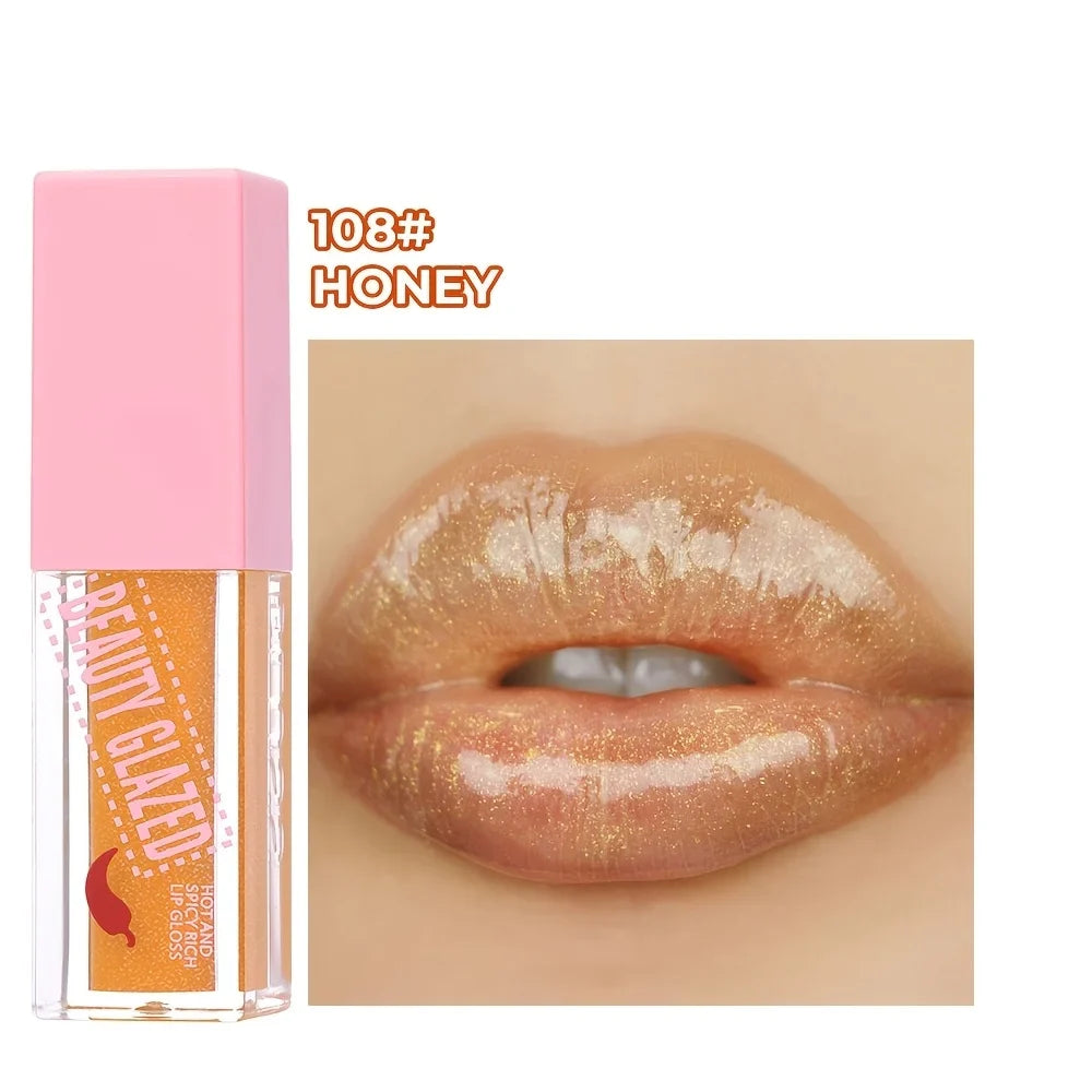 Chili Lip Plumper Oil Serum Instant Long Lasting Volumising Essence Oil Repair Lip Fine Lines Increases Elasticity Sexy Lip Balm