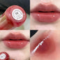 Blushimmer smoked grape purple red lip gloss with mirror finish, moisturizing liquid lipstick in clear tint, Korean cosmetic makeup