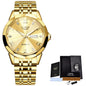 LIGE women's quartz waterproof fashion wristwatch with casual and sporty design, featuring a sleek dial and durable strap.