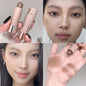 Blushimmer moisturizing matte concealer contour stick with 3D nose shadow and face highlight for long-lasting waterproof makeup.
