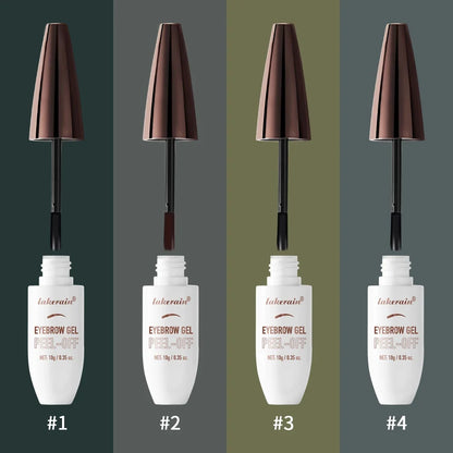 Waterproof Peel Off Eyebrow Gel Tint Semi Permanent Tattoo Brow Tint Transfer-proof, For Fuller & Defined Looking Brows Makeup