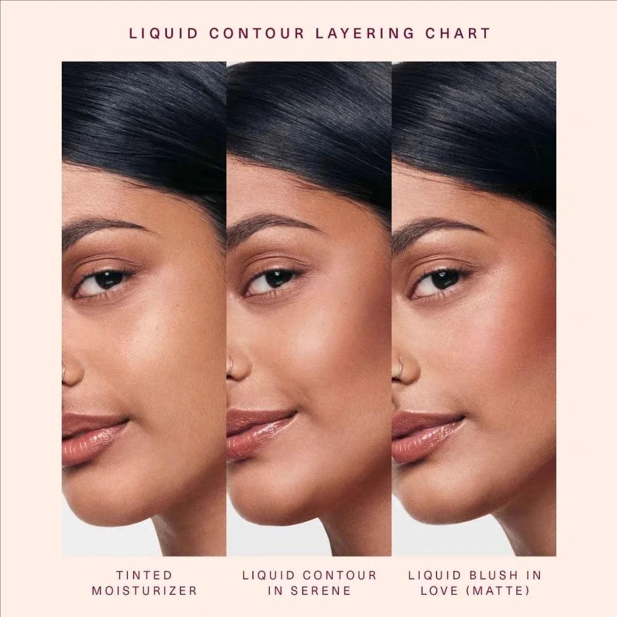 Blushimmer Rare Beauty Soft Pinch Face Contour Liquid Bronzer and blush in a sleek cream tube, with a smooth, natural finish and waterproof formula.