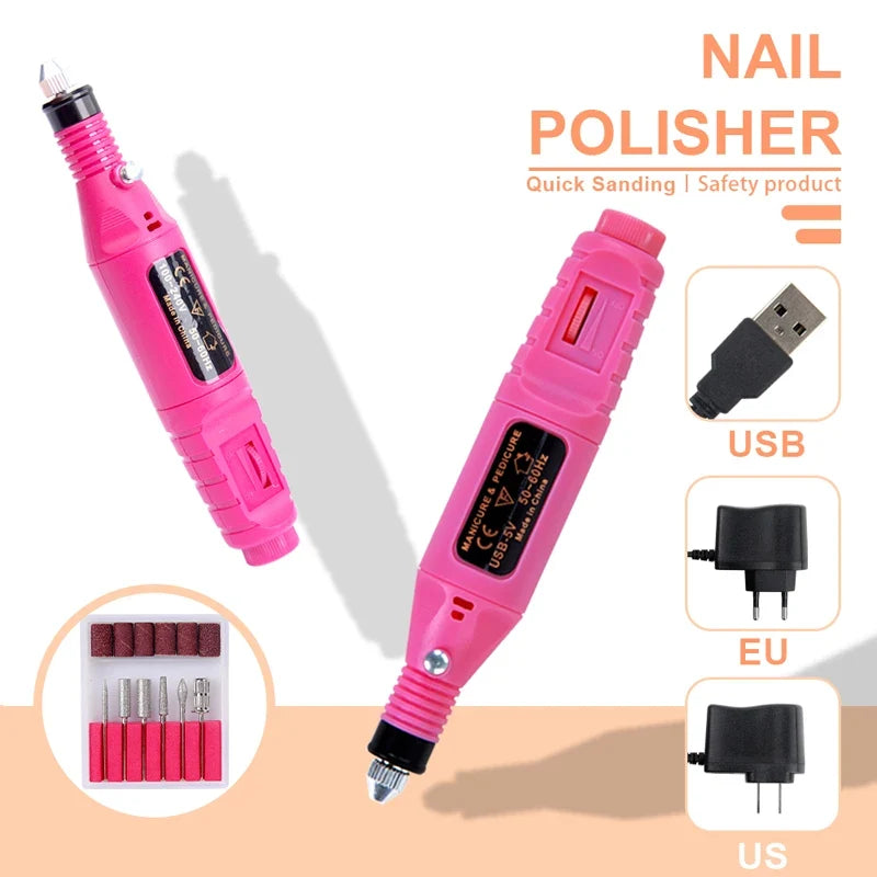 Blushimmer Limegirl nail set with 54W UV gel nail lamp, 18/12/7 color gel polish, nail drill, and manicure tools.
