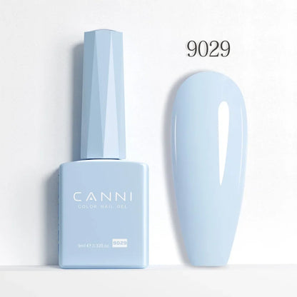 Blushimmer CANNI Hema Free Nail Gel Polish Fall Color Collection with semi-permanent diamond long-wear top coat in vibrant red and jelly nude shades