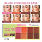 Curve Case Cream Eyebrow Cream Blush Highlighter Palette Matte Shimmer Finishes Shadow Tones Long-Lasting Cosmetics