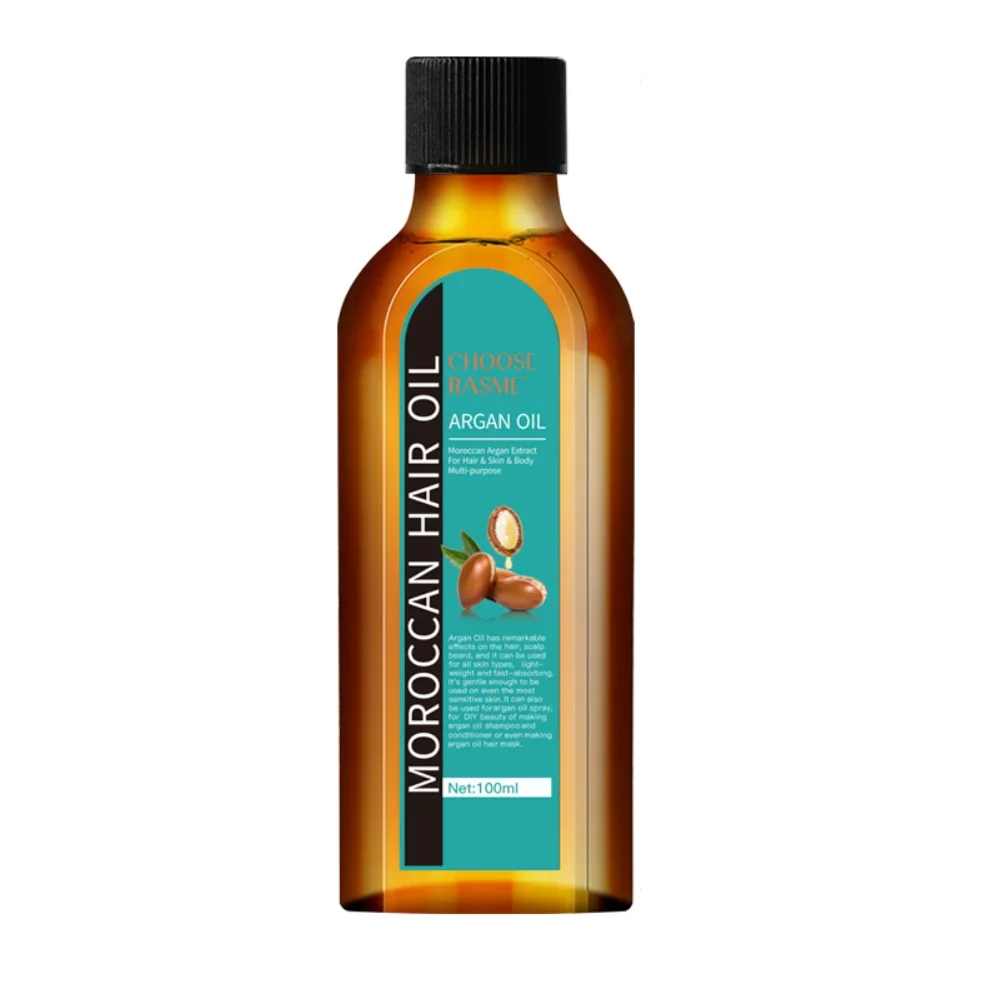 Moroccan Thick Hair Essential Oil Repair Hair Damage, Prevent Hair Loss, Smooth Hair, Nourish Hair Care Oil