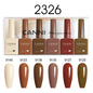 Blushimmer CANNI HEMA FREE nail gel polish set with six 9ml bottles in vibrant semi-permanent colors for UV and LED gel nails