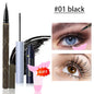 Silk Fiber Curling Mascara, Ultra-Fine Brush, Lengthening & Volumizing, Waterproof, Smudge-Proof, Long-Lasting, Unisex, Eye Safe
