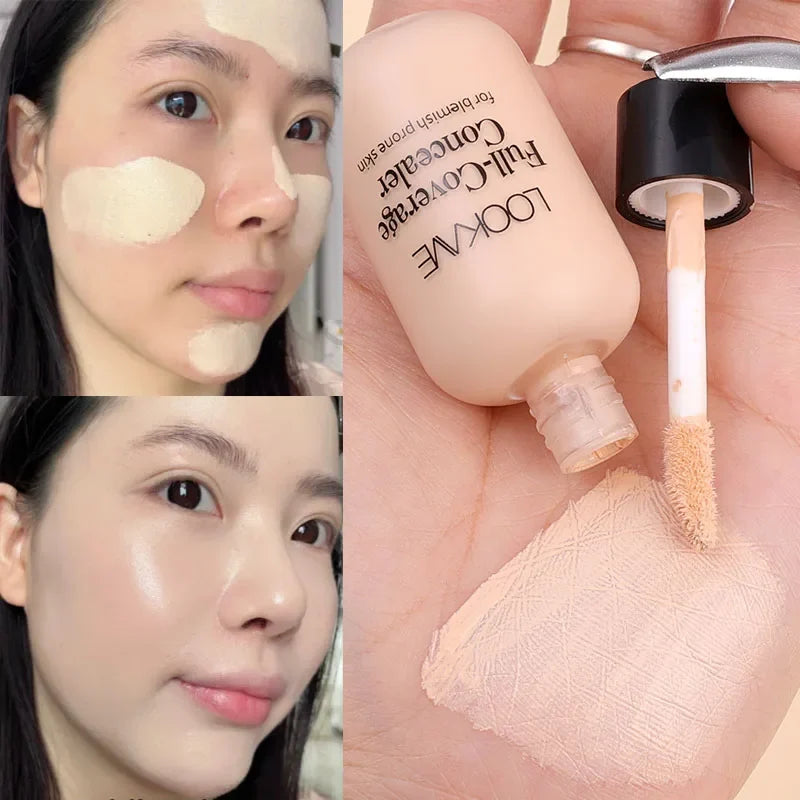 Blushimmer waterproof matte concealer cream for full coverage, acne, dark circles, oil control, and long-lasting liquid foundation.