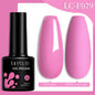 Colorful 7ml Gel Nail Polish by Blushimmer, featuring semi-permanent, long-lasting UV gel varnish in vibrant shades for nail art.