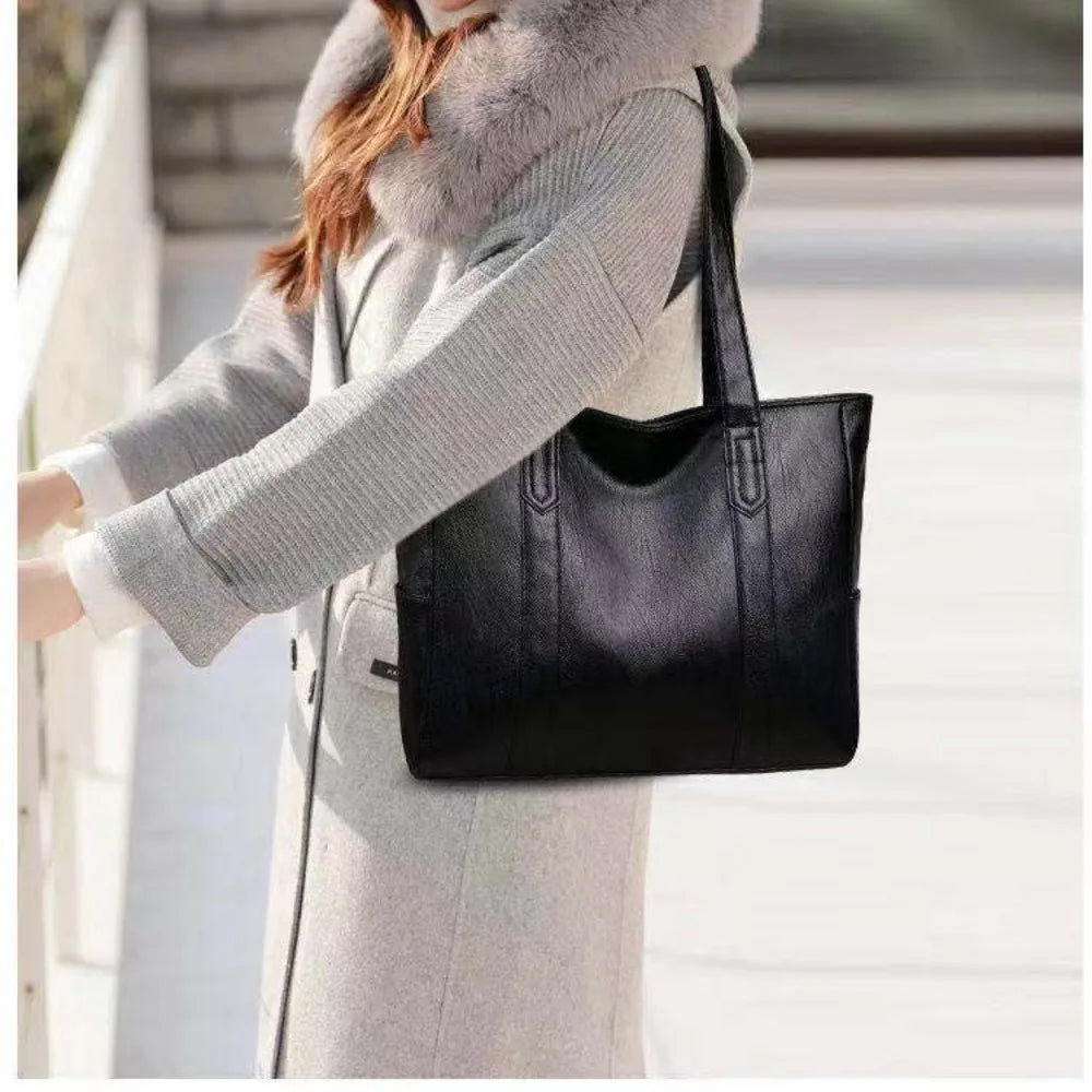 Tote Bag Beg Tangan Wanita Tote Bag Leather Handbag Besar Shoulder Bag Women Handbag Woman Bag Perempuan