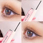 Blushimmer waterproof brown-black silk fiber matte mascara with ultra-fine brush for lengthening and curling eyelashes.