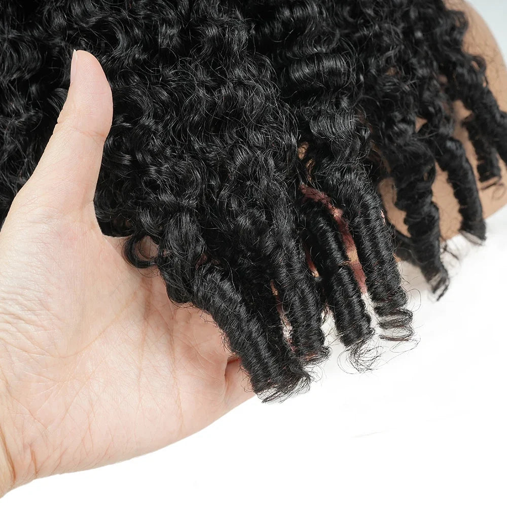 Burmese curly lace frontal wig by Selvanelle, 13x6, 200% density, human hair, pre-plucked, transparent HD lace, natural curly style