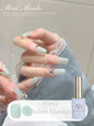 Blushimmer MIANEL 12ML Emperor Green cat eye gel nail polish showing vibrant green color and glossy finish for salon nails.