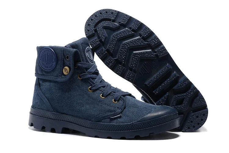 Outdoors PALLADIUM Pallabrouse Sneakers Turn Help Men Women Ankle Boots Canvas Casual Shoes Men Casual Shoes Eur36-45