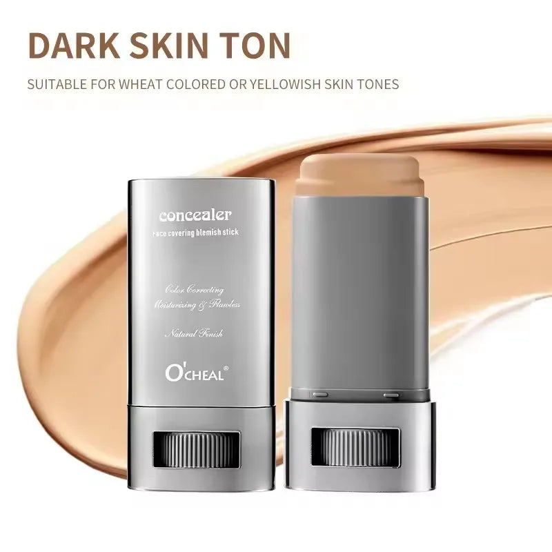 Blushimmer face foundation contour stick, waterproof concealer pen with brightening and nose contouring for makeup.