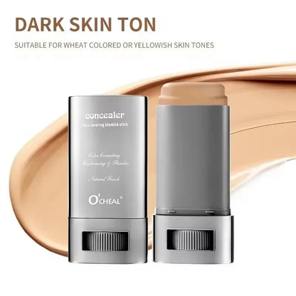 Blushimmer face foundation contour stick, waterproof concealer pen with brightening and nose contouring for makeup.