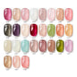 Blushimmer MAYCHAO 12ml jelly gel nail polish top coat, UV LED soak-off gel varnish for long-lasting manicures, shown in a sleek bottle