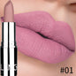 Blushimmer Langmani silver tube matte lipstick in 8 colors, non-staying cup makeup lipstick with sleek silver packaging.