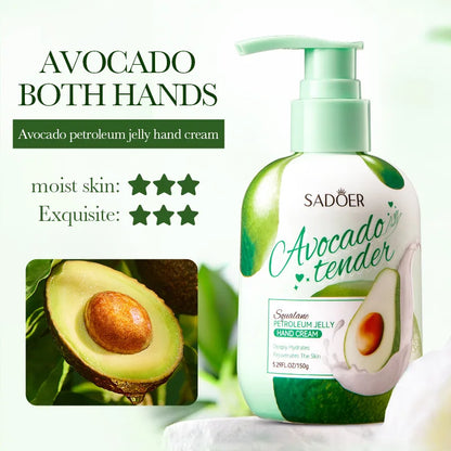 150g SADOER Fruits Hand Cream Moisturizing Whitening Anti Wrinkles Anti-Aging Hydrating Hands Skin Care Products