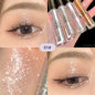 Diamond Liquid Highlight Face Glittering High Gloss Pearlescent Brighten Eye Shadow Korean Water Light Face Boost Luster Makeup