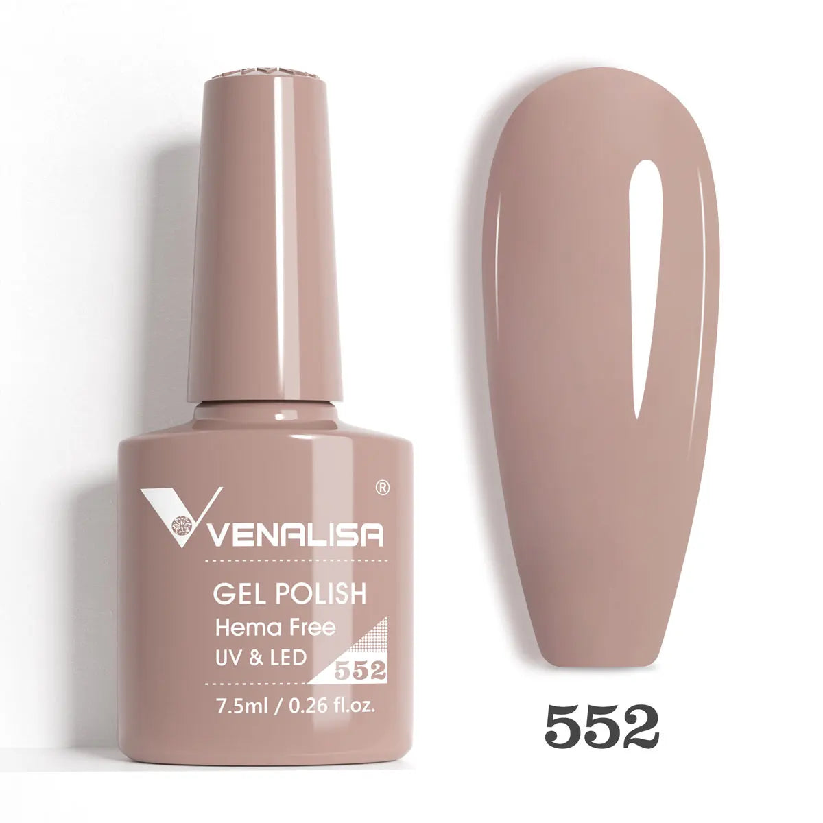 Blushimmer Venalisa HEMA TPO free gel nail polish with glitter, full coverage pink nude gel for UV and LED French nail designs.