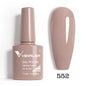 Blushimmer Venalisa HEMA TPO free gel nail polish with glitter, full coverage pink nude gel for UV and LED French nail designs.