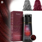 Hair Dye Shampoo For Gray Hair For Women Men Natural Hair Dye Kit Semi Permanent Hair Dye Shampoo Black Brown Purple 200ml