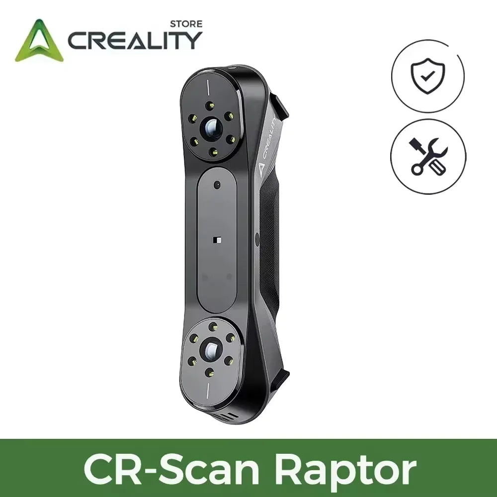 Creality CR-Scan Raptor 3D Scanner for K1/KC1/K1-Max Hybird Blue Laser & NIR Maximum 0.02mm Accuracy