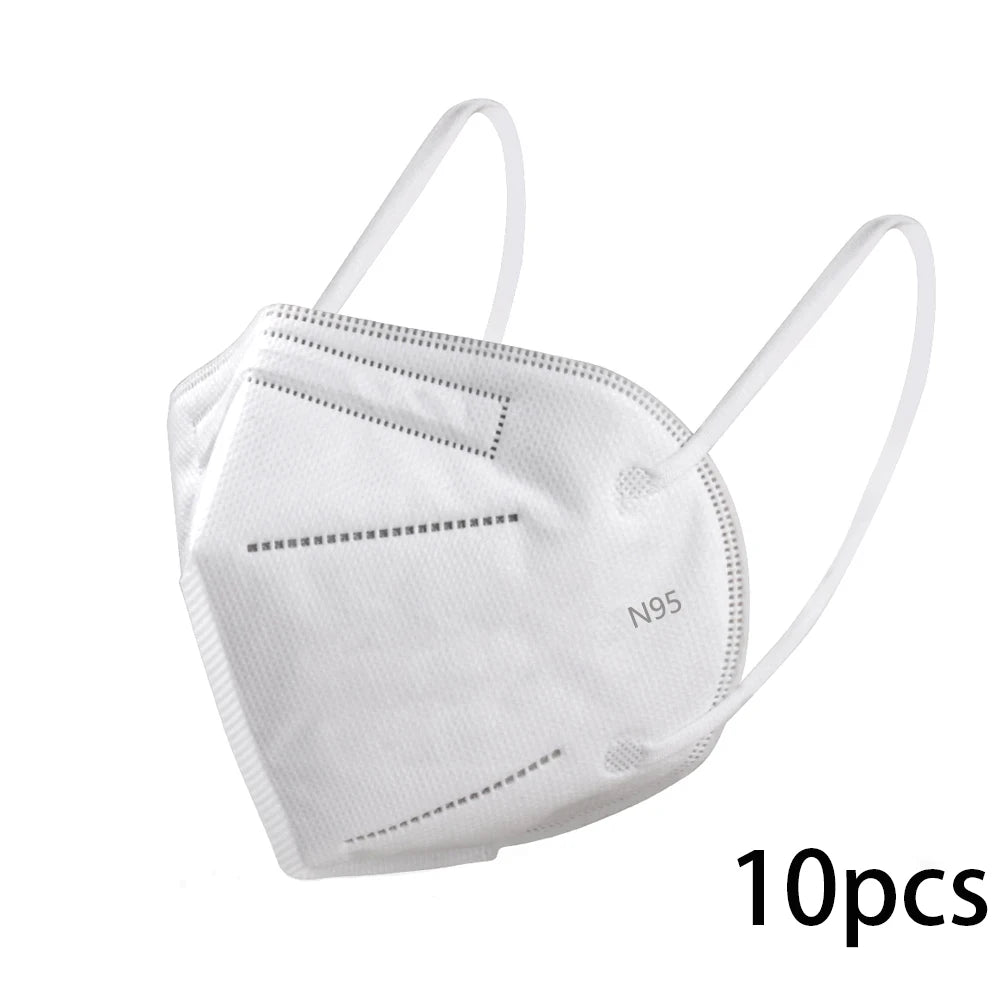 10-100Pcs 5Layers Adult FFP2 Masks CE Approved KN95 mascarillas fpp2 Security Protection Mask Adult Face Masque ffp2