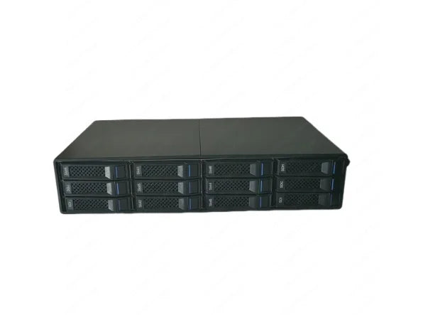 12-Bay Hard Disk Cabinet Nas External Storage Box 12G Backplane Series Cages