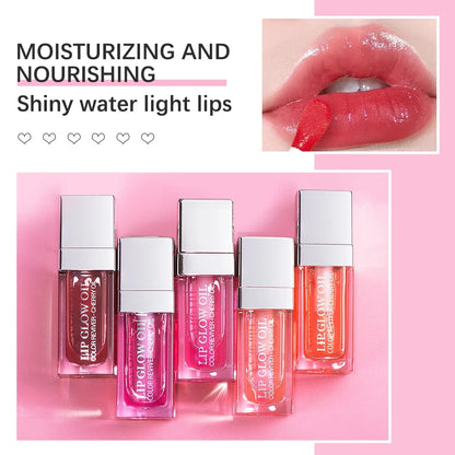 Crystal Jelly Lip Glow Oil - 6ml Moisturizing Plumping Gloss