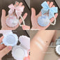 Blushimmer The Flower Knows Little Angel Collection face powder palette with highlighter, contour, and iluminador for radiant makeup looks