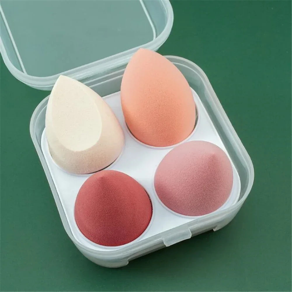 Set of 4/8 Blushimmer makeup sponge blenders, soft foundation and powder puffs, cosmetic beauty tools for flawless makeup application
