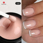 Blushimmer MSHARE 50ml pink gel builder for nail extension, self-leveling UV LED gel for natural nail construction.