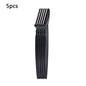 Blushimmer eyebrow trimmer with replacement blades, portable face razor for hair removal and eyebrow shaping, close-up view of blades