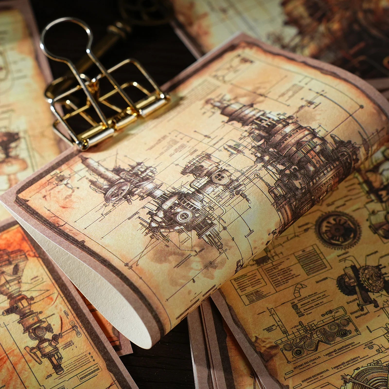 Mr. Paper 1 Style 20Pcs/pack material paper for DIY notebook diary album and other handbook material decoration