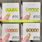 Blushimmer MIANEL 12ml Emperor Green cat eye gel nail polish with green and white tones, ideal for salon nail supplies.