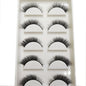 Set of 5 pairs of natural 3D mink false eyelashes by Blushimmer, perfect for makeup and beauty enhancement.