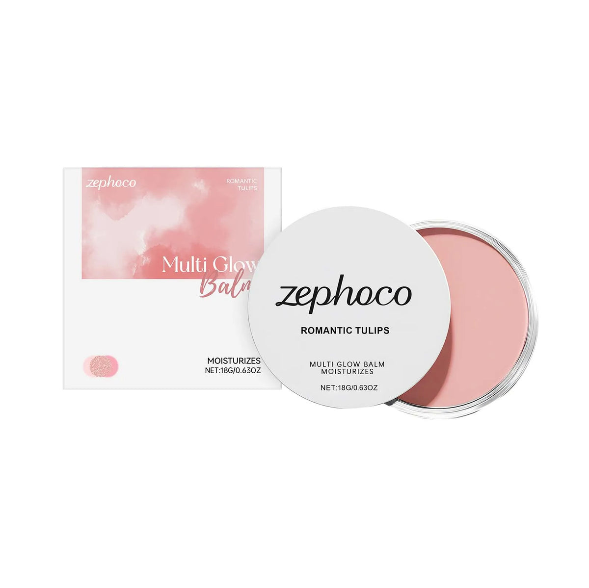 Blushimmer Pink Sakura Cream Blush Stick with natural, hydrating formula and smooth, lightweight application on cheeks.